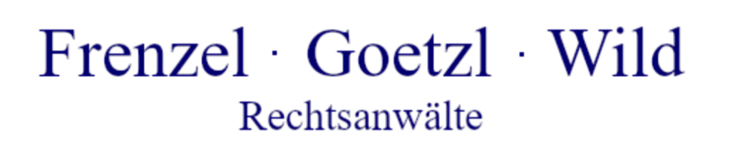 Rechtsanwaltskanzlei Frenzel - Götzl - Wild